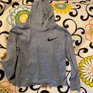 Nike hooded shirt